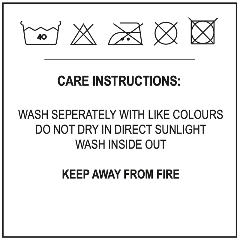 Wash Care Instructions