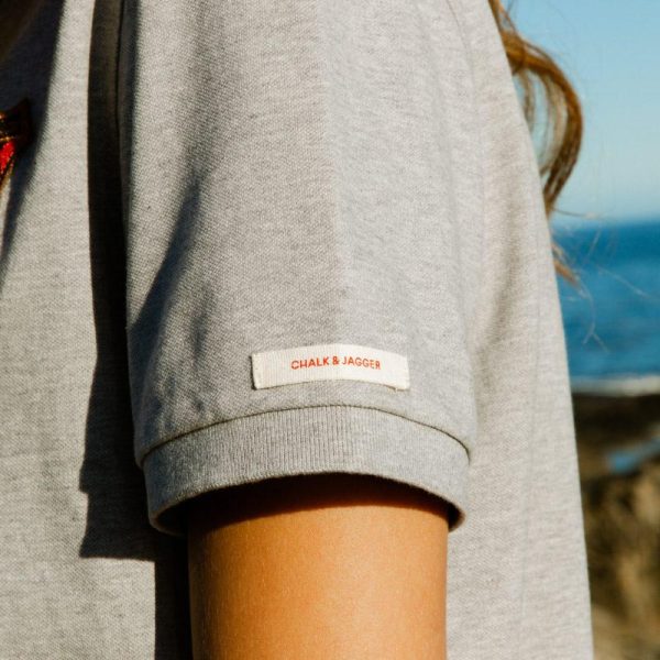 Unisex Grey Polo Rugby Shirts - Image 5