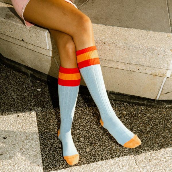 Cotton Candy Rugby Socks - Image 5