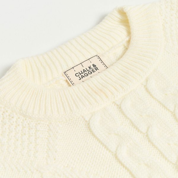 Winter White Crop Knit - Image 2