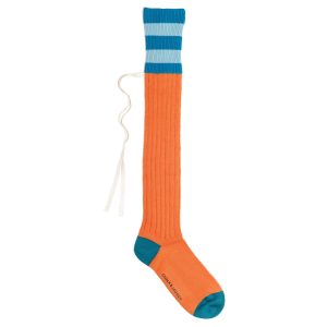 Orange rugby socks