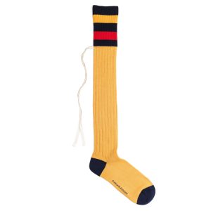 yellow rugby socks