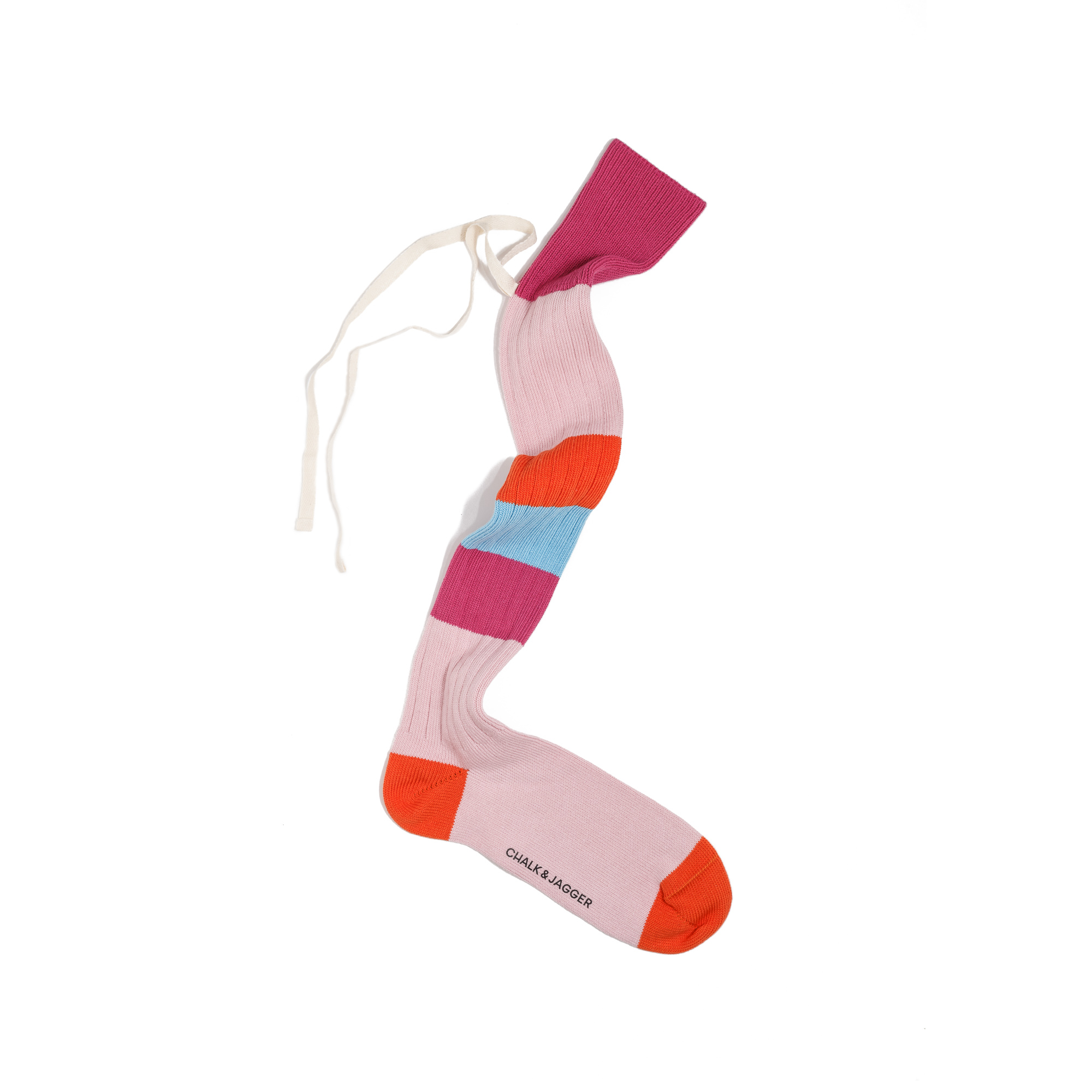 Candy Stripes CHALK & JAGGER Rugby Socks
