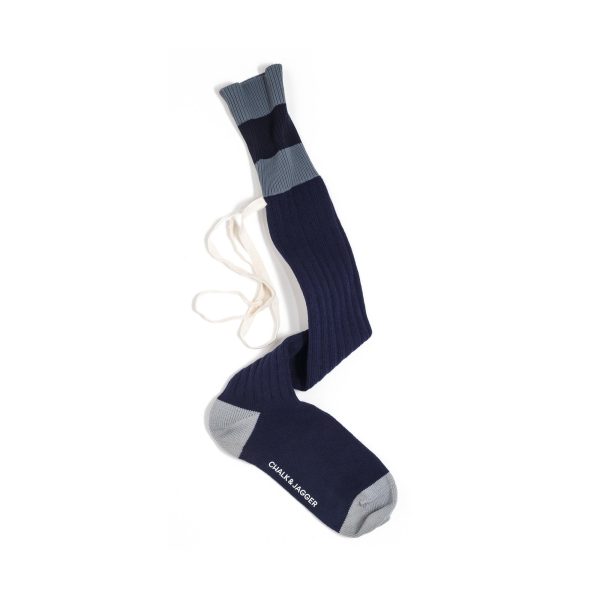 Midnight Stripe Rugby Socks - Image 3