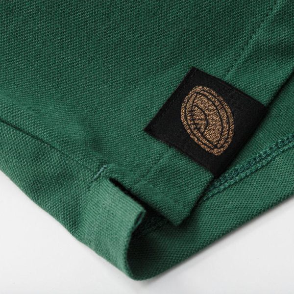 Unisex Green Polo Rugby Shirts - Image 3
