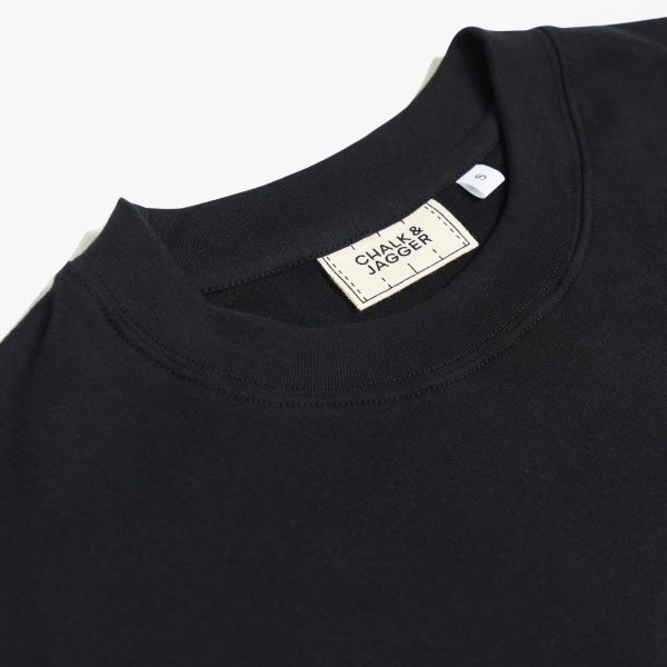 Black Sweat Top